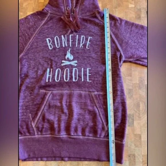 Bonfire Hoodie- Maroon- Women’s Size Medium - Picture 4 of 5